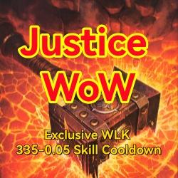 Justice WoW - WLK335 - 0.05s Skill CD- Limited Time Event