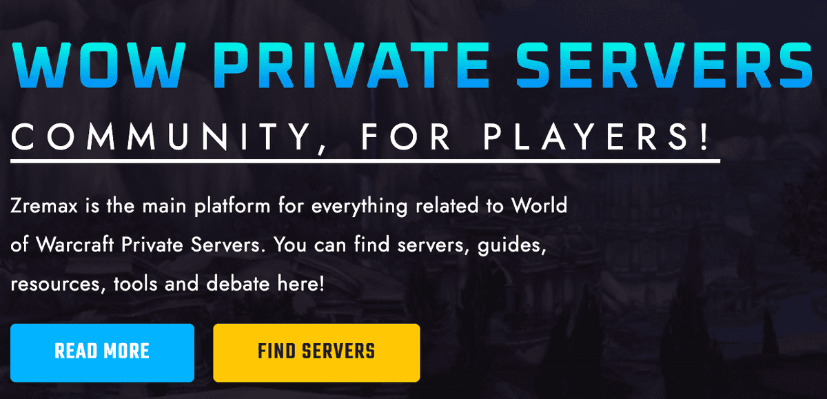 Zremax WoW Private Server 2023